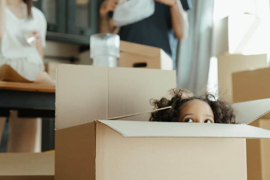 moving with kids