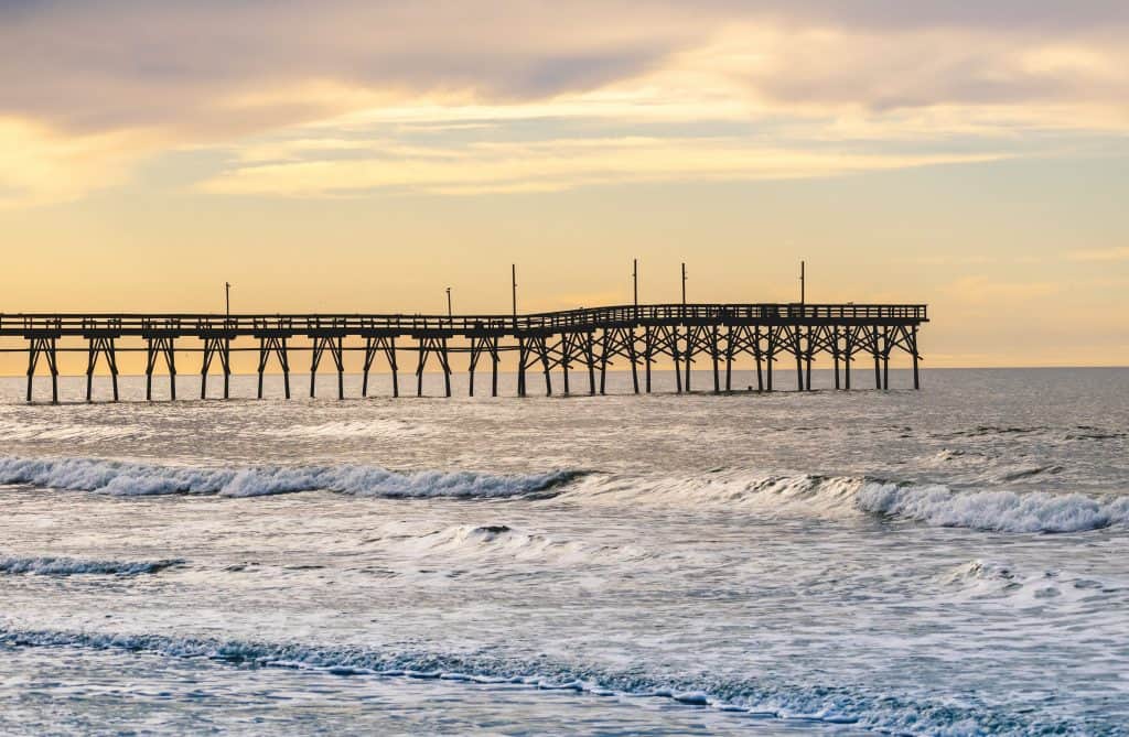 Sunset Beach North Carolina from Florida